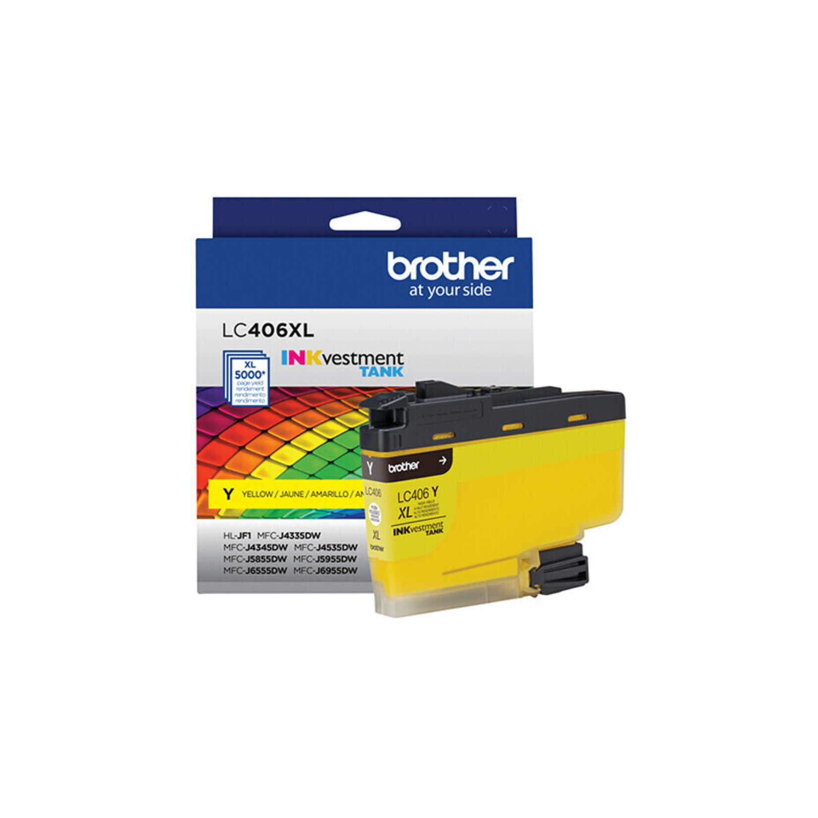 BROTHER INKJET LC406XL YELLOW HY