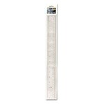 Acme United RULER-16''/40CM ACRYLIC, CLEAR