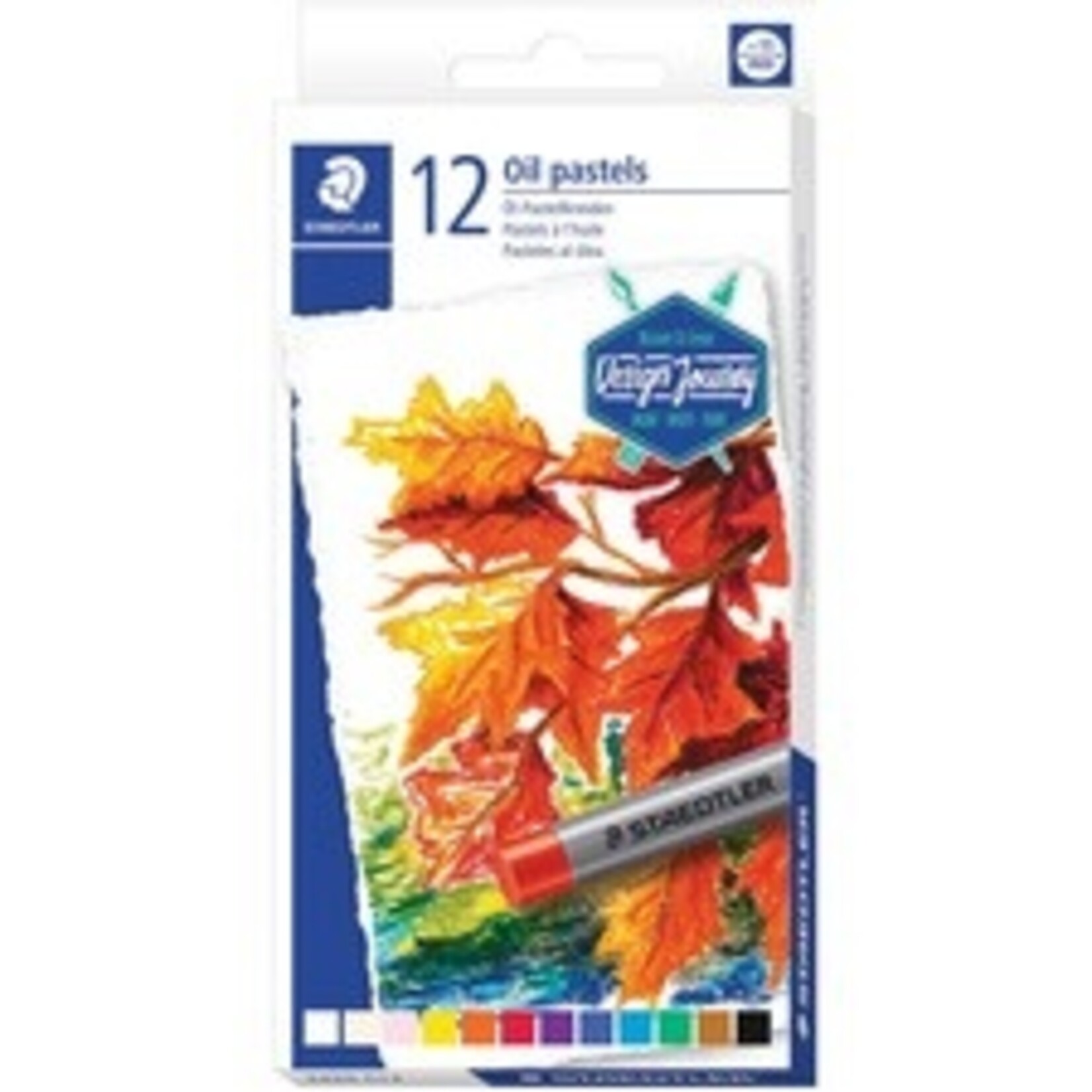 STAEDTLER PASTELS-OIL STAEDTLER, 12 COLOURS