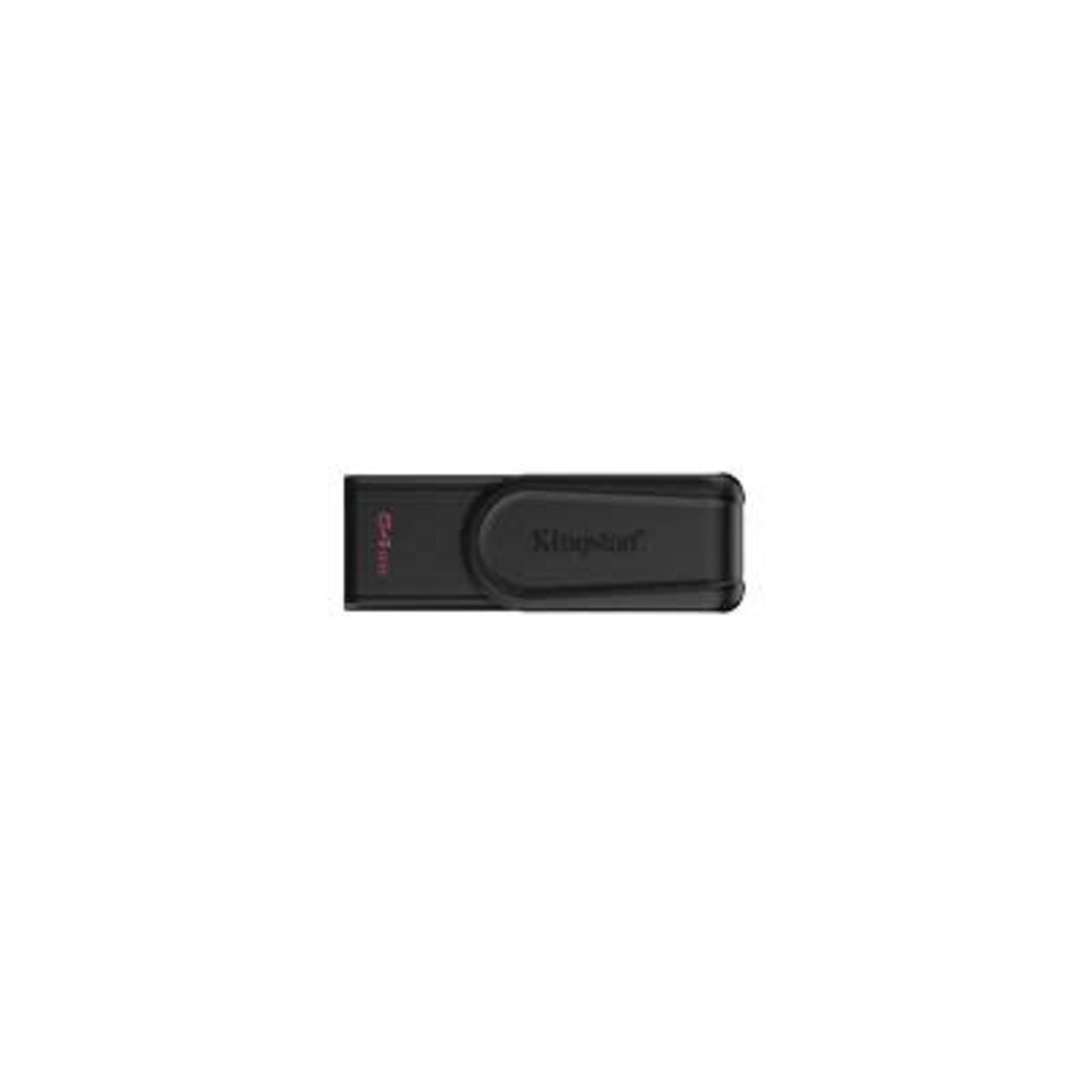 Kingston KINGSTON 64GB PORTABLE USB 3.2 GEN 1 DATATRAVELER EXODIA S (BLACK/BLACK)