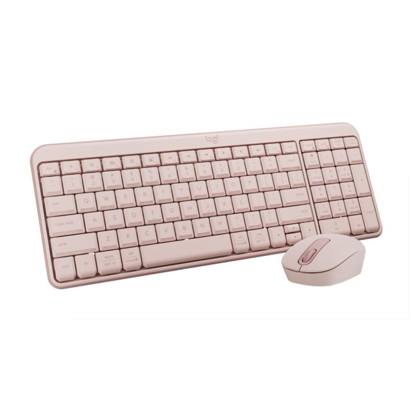 Logitech LOGITECH MK250 COMPACT WIRELESS MOUSE AND KEYBOARD (ROSE)
