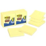 Post-it NOTES-POST-IT, POP-UP 3X3 SUPER STICKY,  YELLOW