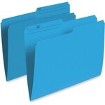 Pendaflex FILE FOLDER-LETTER 10.5 POINT REVERSIBLE, BLUE -R415 BLU