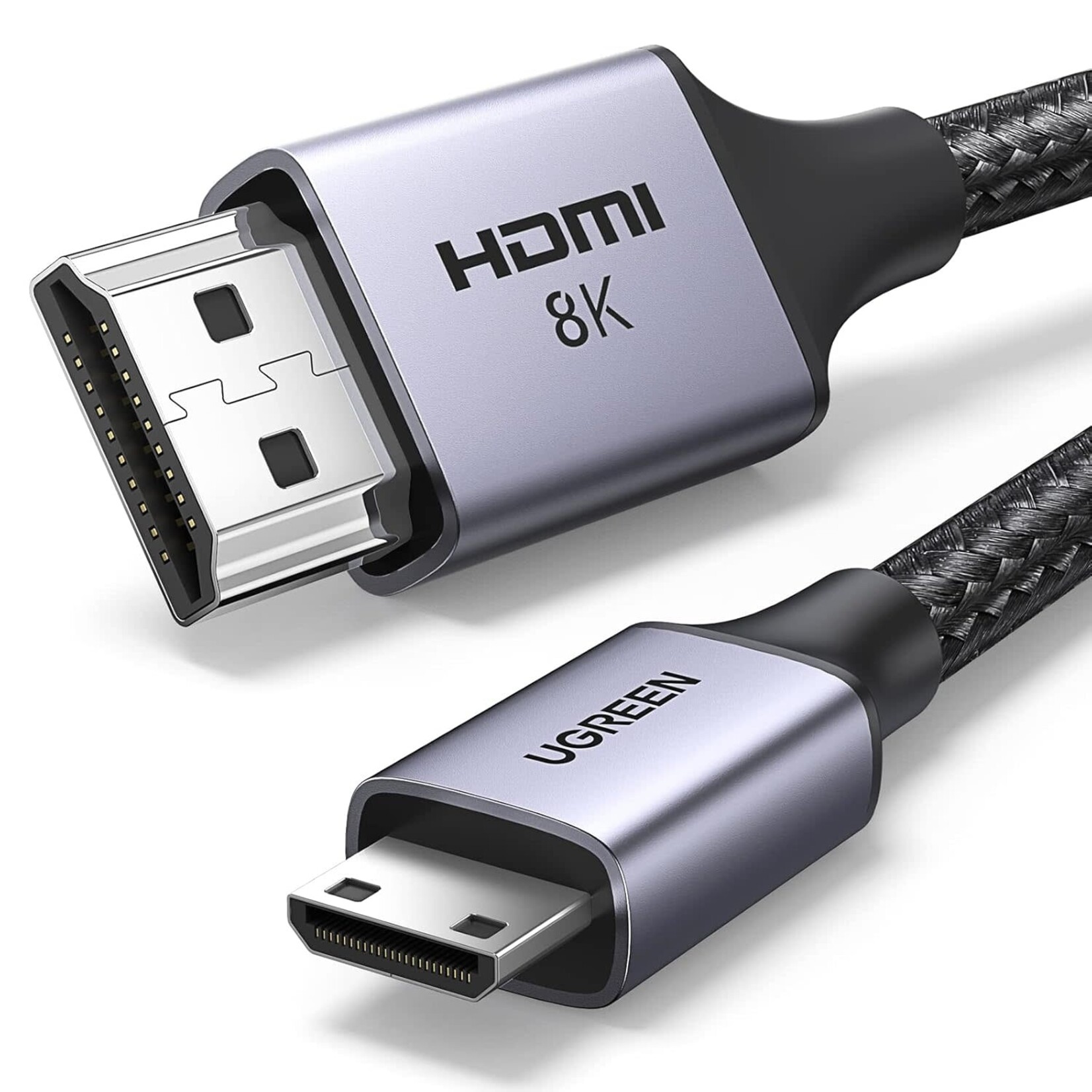 UGREEN 8K Mini HDMI to HDMI Cable 6FT
