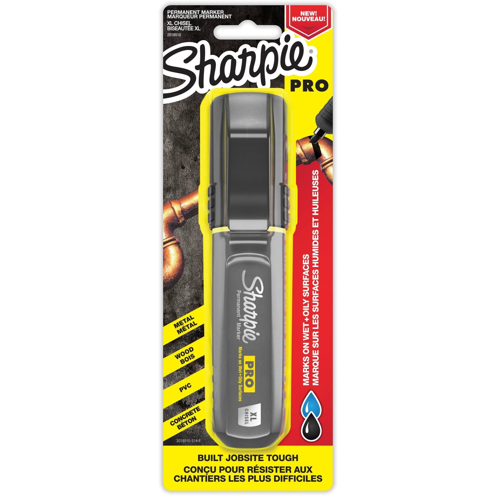 Sharpie Sharpie PRO Permanent Marker XL Chisel Point - Black