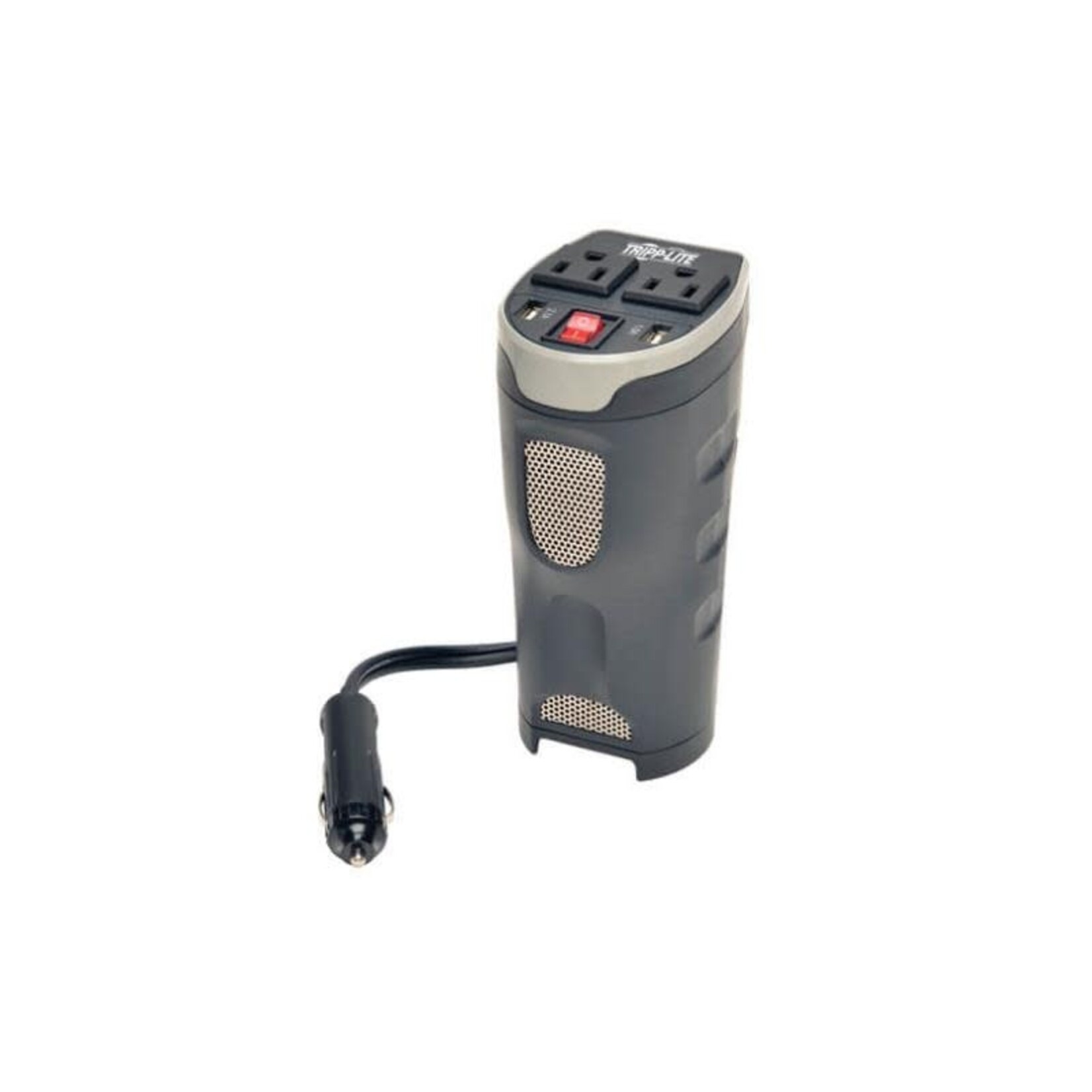 Tripp Lite Tripp Lite Series 200W PowerVerter Ultra-Compact Car Inverter with 2 Outlets and 2 USB Charging Ports