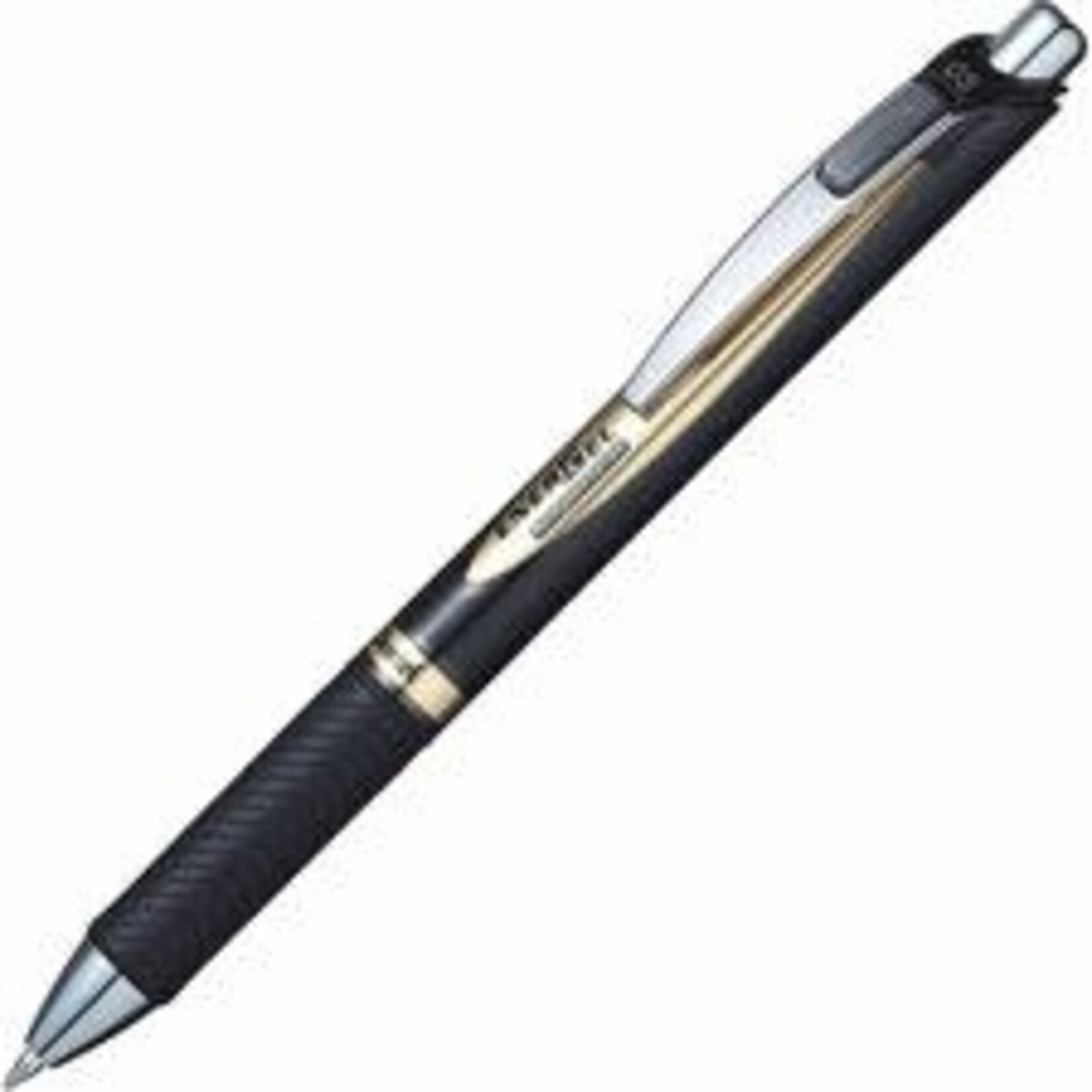 Pentel PEN-RETRACTABLE, ENERGEL RTX ROLLER, PERMANENT 0.5MM BLACK