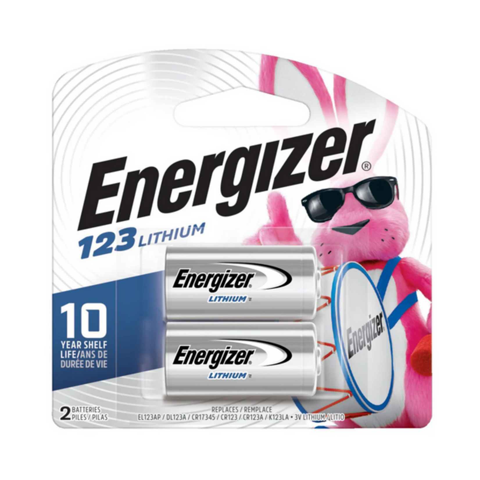 Energizer Energizer Lithium 123 3V Photo Battery 2-pack