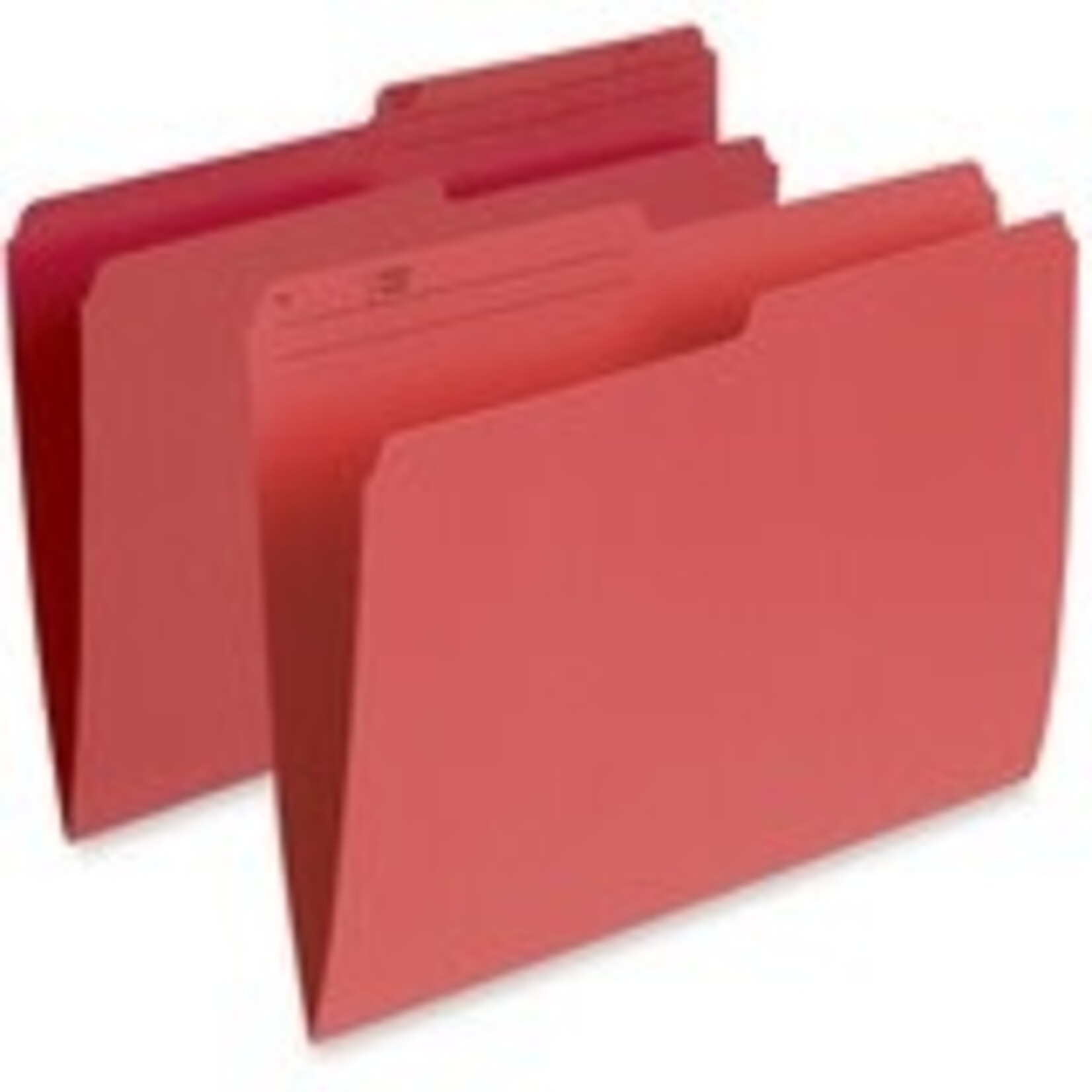 Pendaflex FILE FOLDER-LETTER 10.5 POINT REVERSIBLE, RED -R415 RED