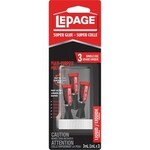 LePage GLUE - LEPAGE MINI TRIO SUPER GLUE 1ML 3PK