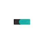 Kingston KINGSTON 128GB Portable USB 3.2 Gen 1 DataTraveler Exodia S (Black/Turquoise) - DTXS/128GB