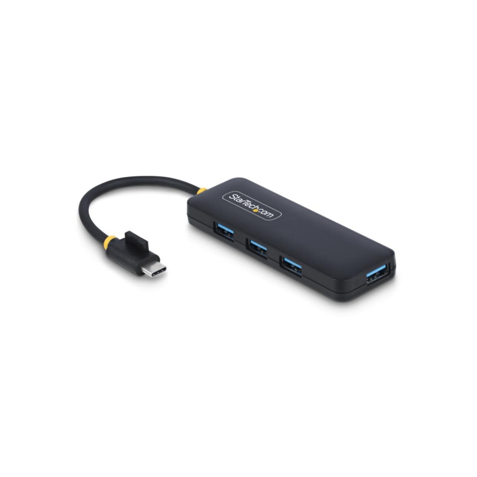 Startech STARTECH 4-PORT USB-C HUB, 5GBPS, USB-C TO 4X USB-A, BUS POWERED, SMALL TRAVEL MINI HUB, MULTI-PORT USB 3.0 SPLITTER, PORTABLE HUB, OVERCURRENT