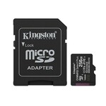 Kingston KINGSTON 256GB MICROSDXC CANVAS SELECT PLUS GEN3 150MB/S A1 CARD + ADAPTER