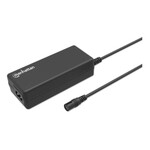 Manhattan Universal AC Laptop Charger - 65 W Power Adapter with Nine Plug Tips and Universal Voltage