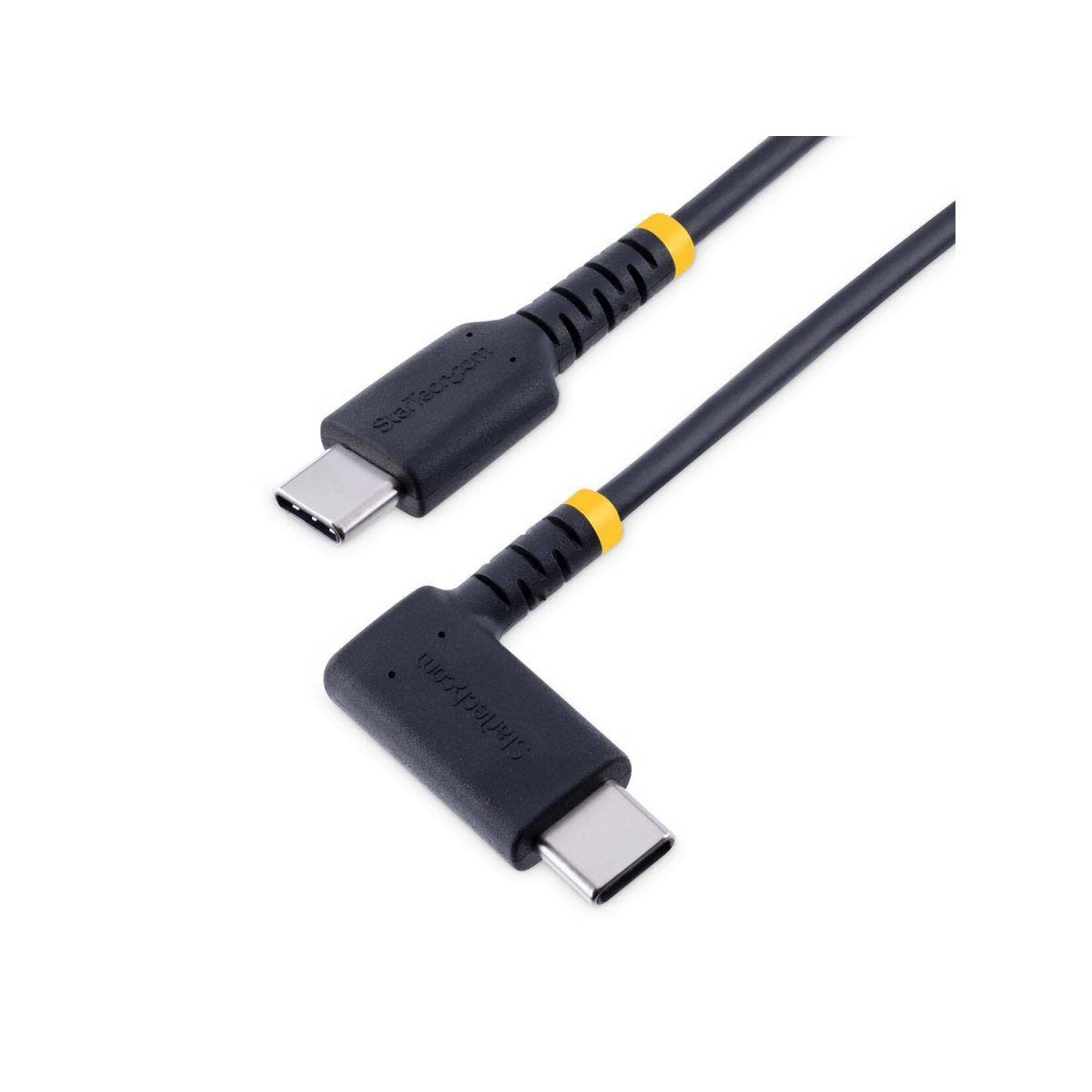 Startech STARTECH 6.6ft (2m) USB-C Fast Charging Cable, Rugged, Right-Angled,