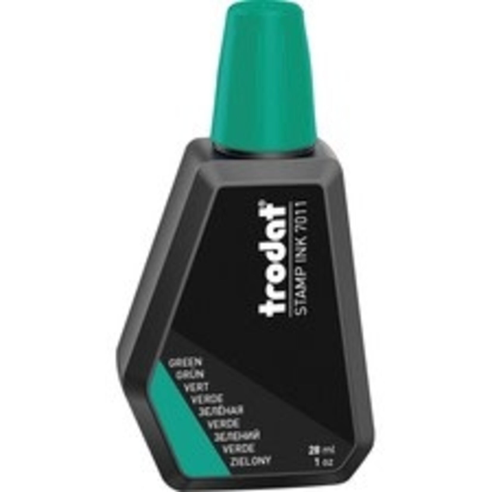 Trodat STAMP PAD INK-PREMIUM 28ML GREEN -7011