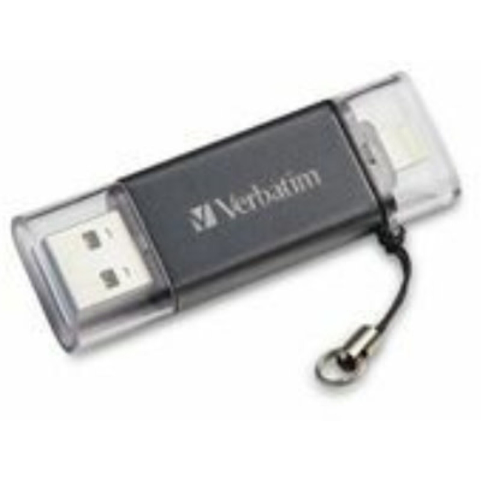 Verbatim VERBATIM 128GB STORE N GO DUAL USB 3.2 GEN 1 FLASH DRIVE FOR APPLE LIGHTNING DEVICES GRAPHITE