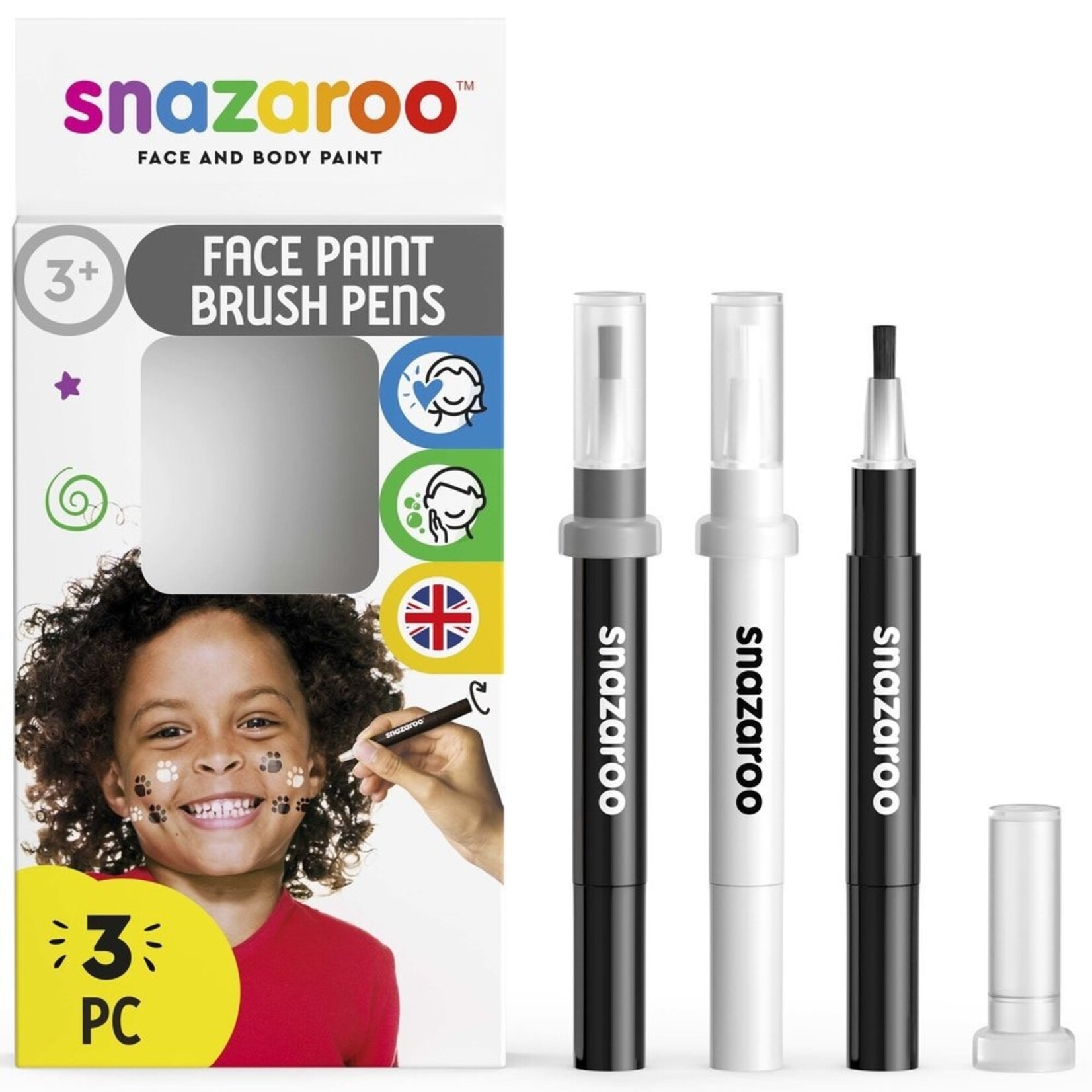 Snazaroo Brush Pen, Monochrome