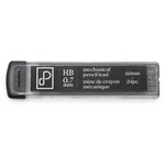 Mechanical Pencil Lead Refills, 0.7mm, 24pc
