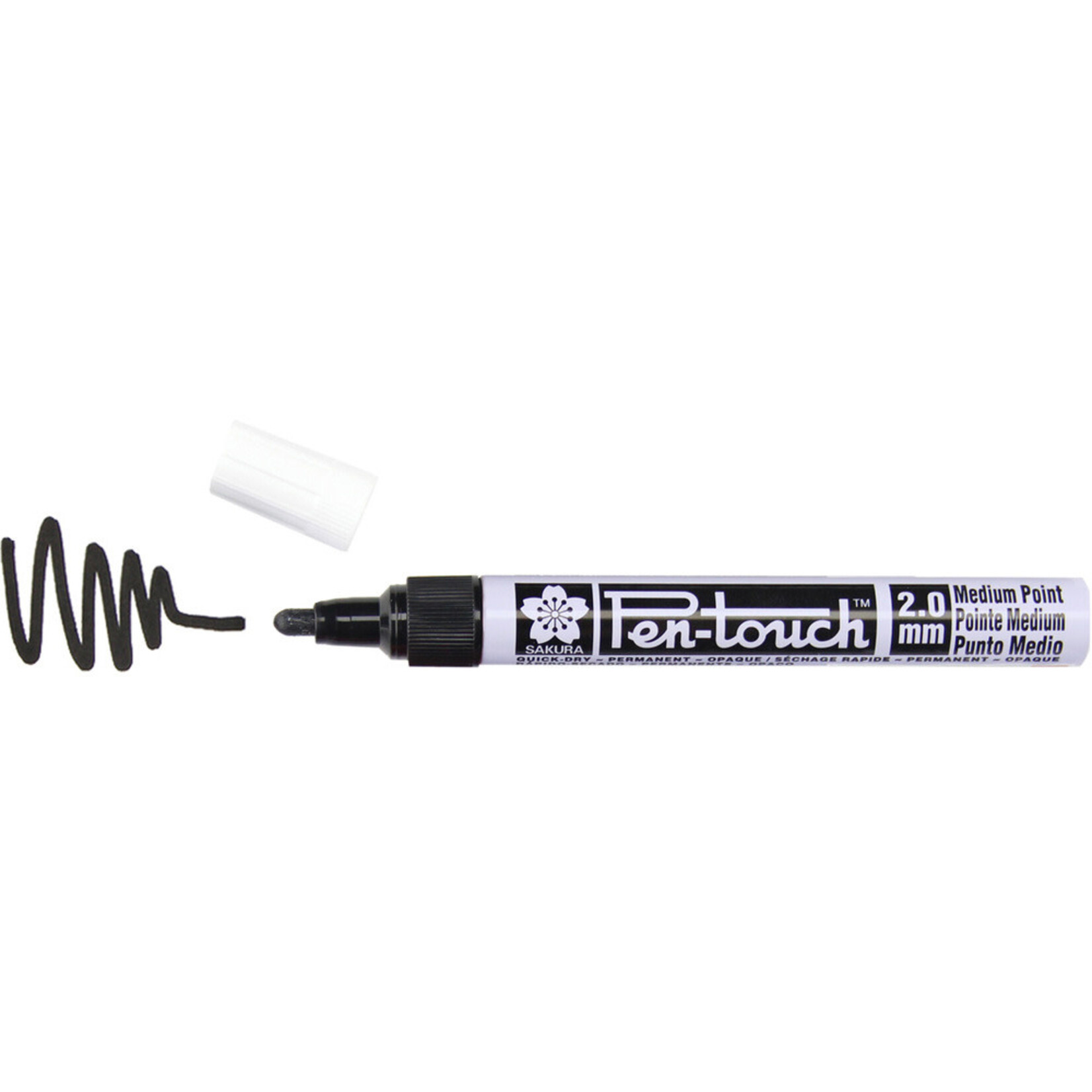 Pentouch Marker, Med (2.0mm) - Black