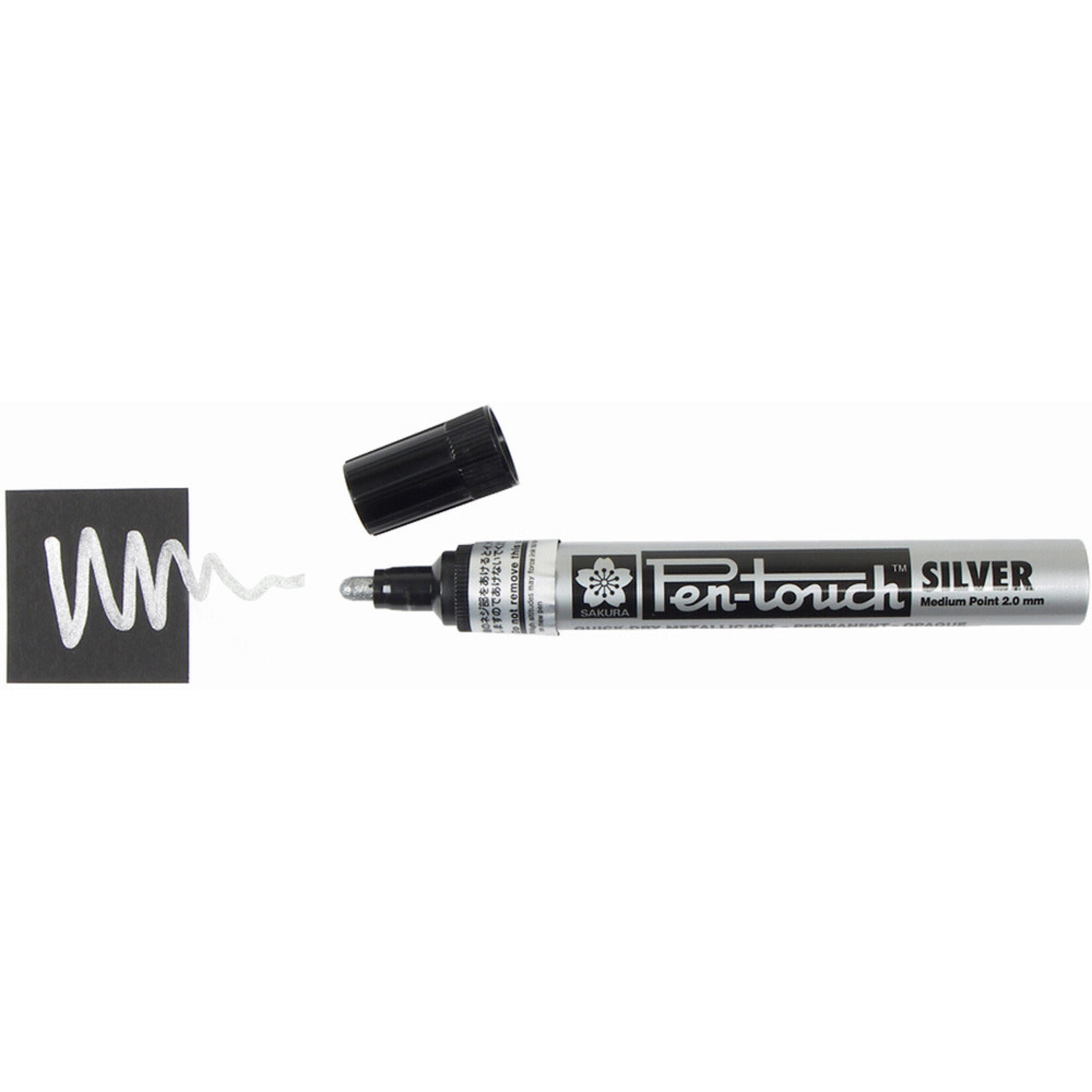 Pentouch Marker, Med (2.0mm) - Silver