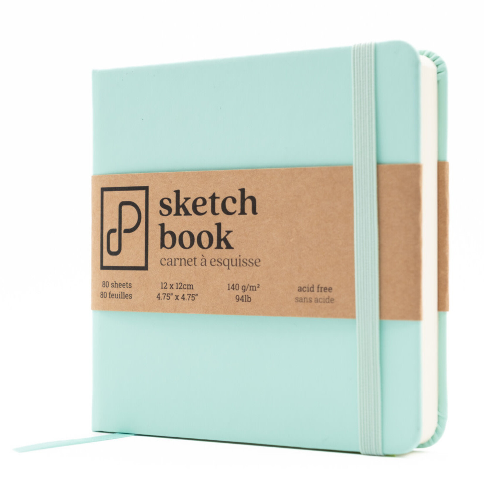Sketch Book, 12cm x 12cm - Seafoam Green