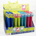 So Many Cats Retractable Ballpoint Pen Kawaii Cat Design Clip - 0.7mm