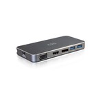 C2G C2G USB C Dual Display Dock with HDMI, DisplayPort, VGA & Power Delivery