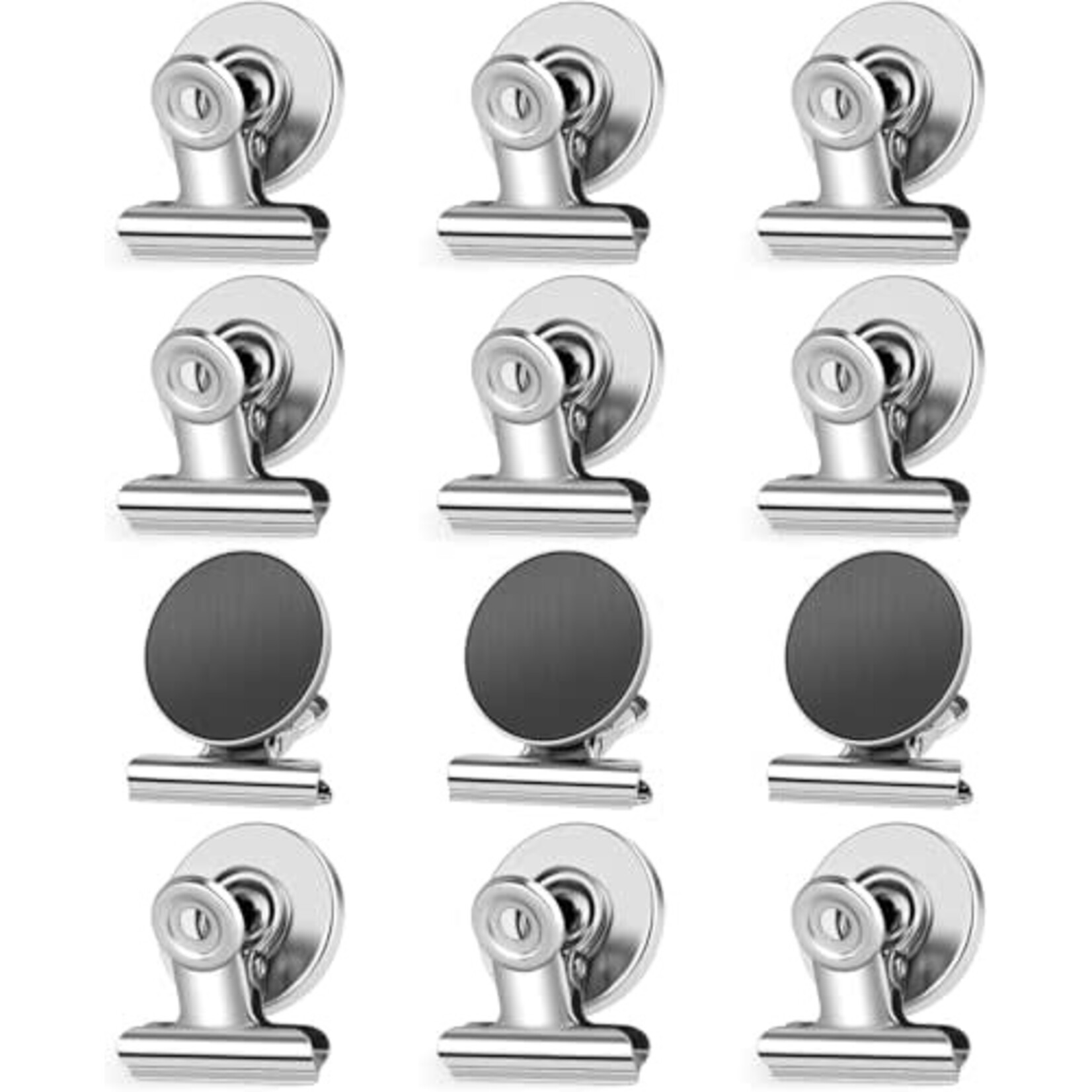 6 pack Magnetic Clips Heavy Duty, Magnet Clips for Fridge