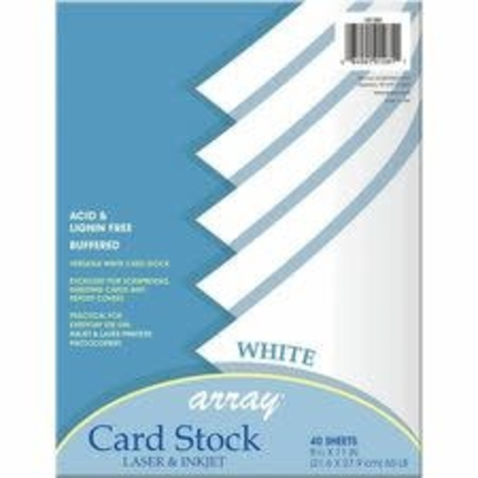 Pacon Corporation CARD STOCK - LETTER, 65LB - BRIGHT WHITE - 40PK