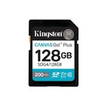Kingston KINGSTON 128GB SDXC CANVAS GO PLUS GEN4 200MB/S C10 UHS-I U3 V30