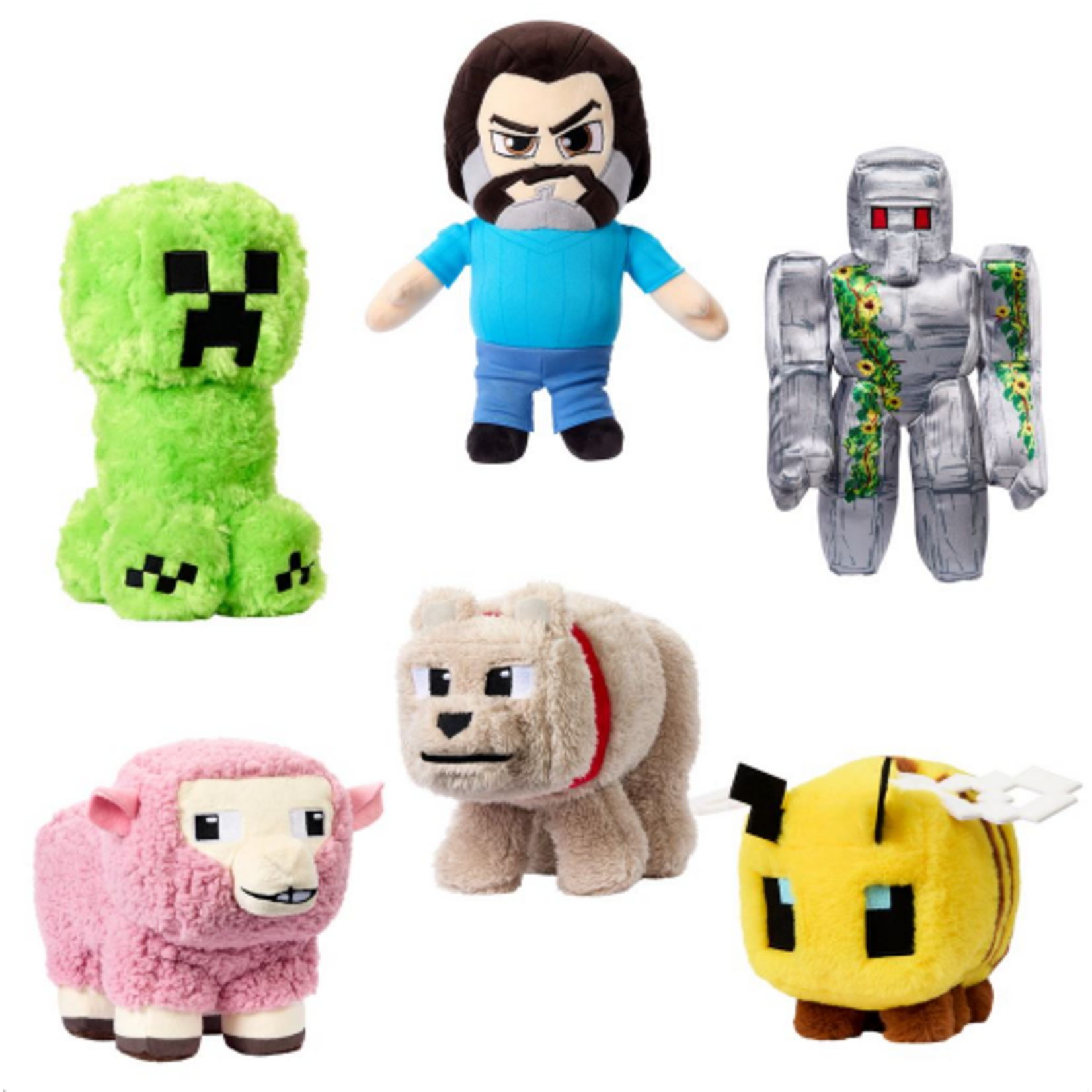 MINECRAFT - 8" BASIC PLUSH ASST