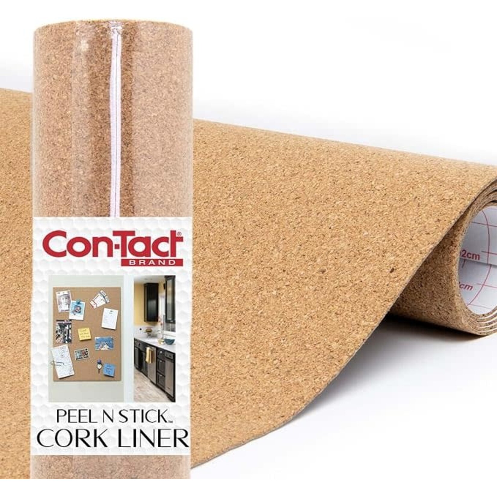 Con-Tact Brand 18-Inch by 4-Feet Self-Adhesive Shelf Liner, Natural Cork