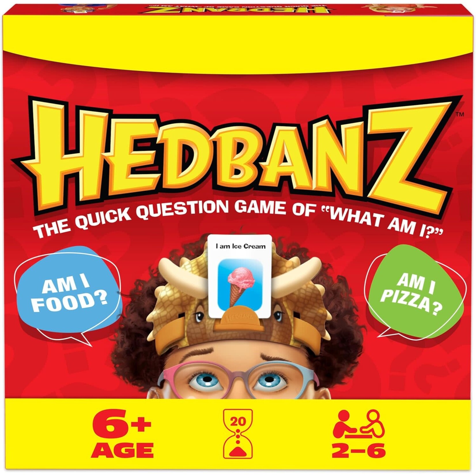Hedbanz 2023 Edition with Brand New Cards Picture Guessing Board Game