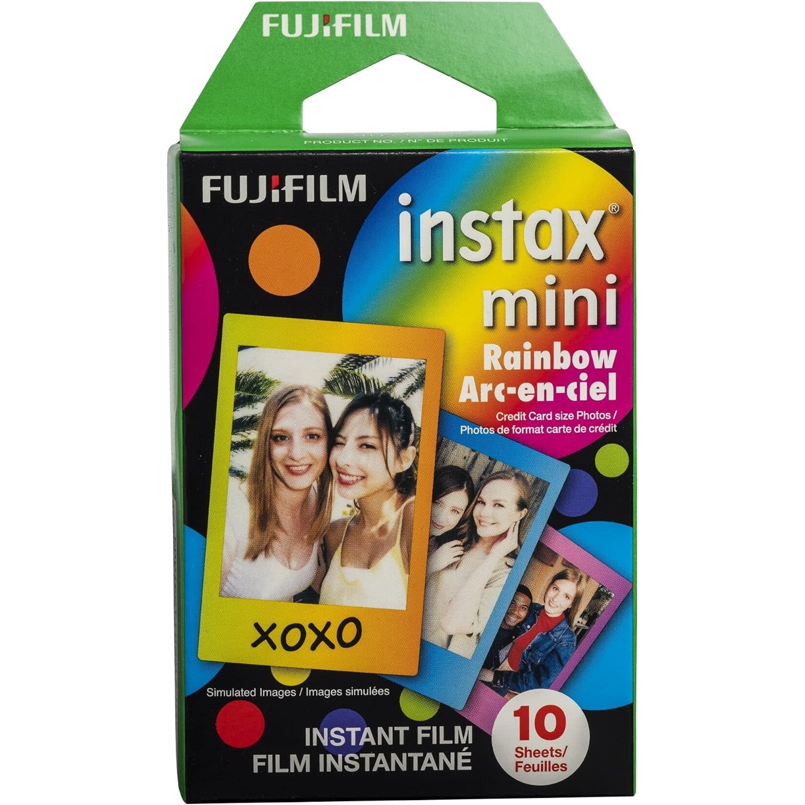 Fujifilm Fujifilm Instax Mini Film, Rainbow (10 Exposures)