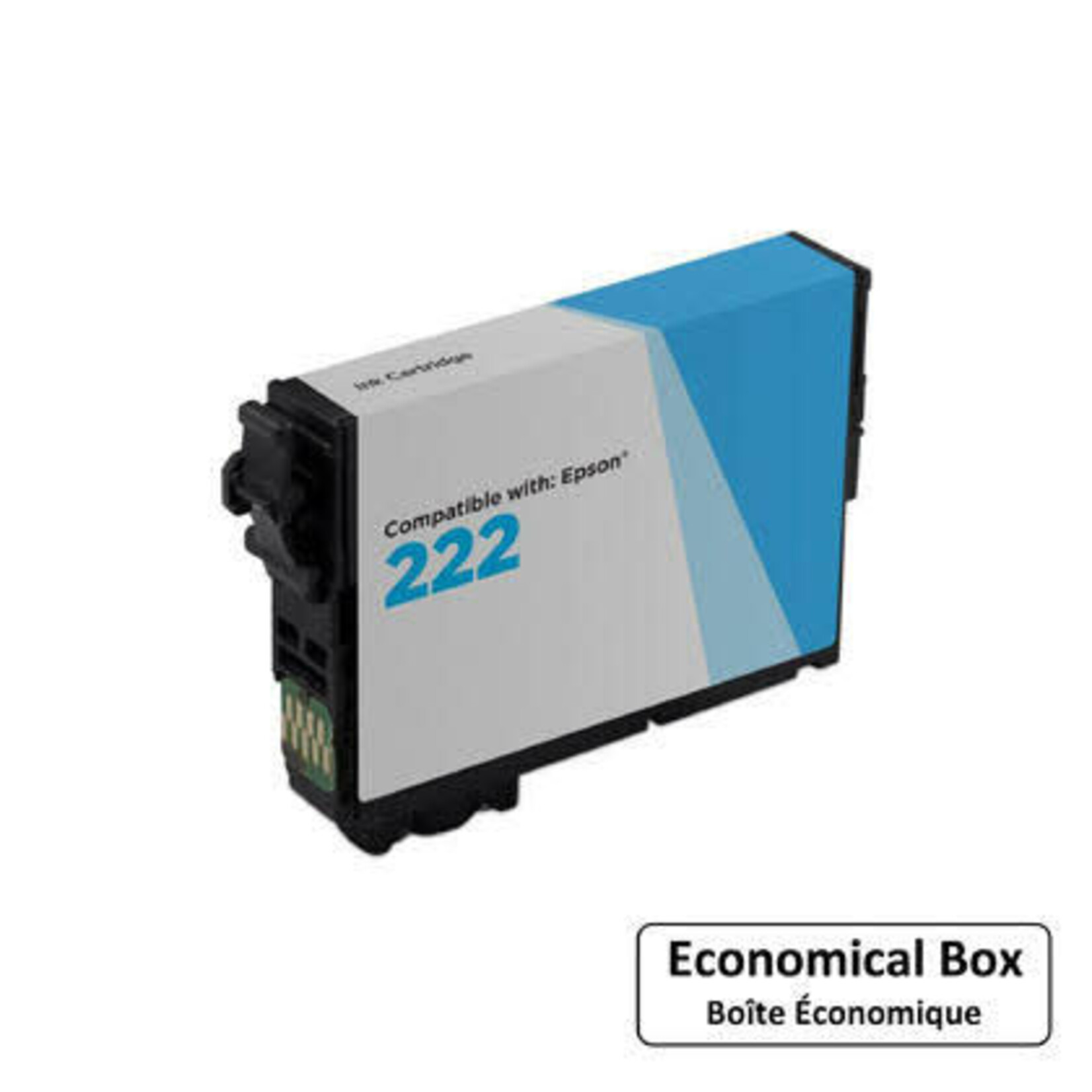 Epson SMART MATE COMP. EPSON T222 CYAN INK (T222220-S) 185PG