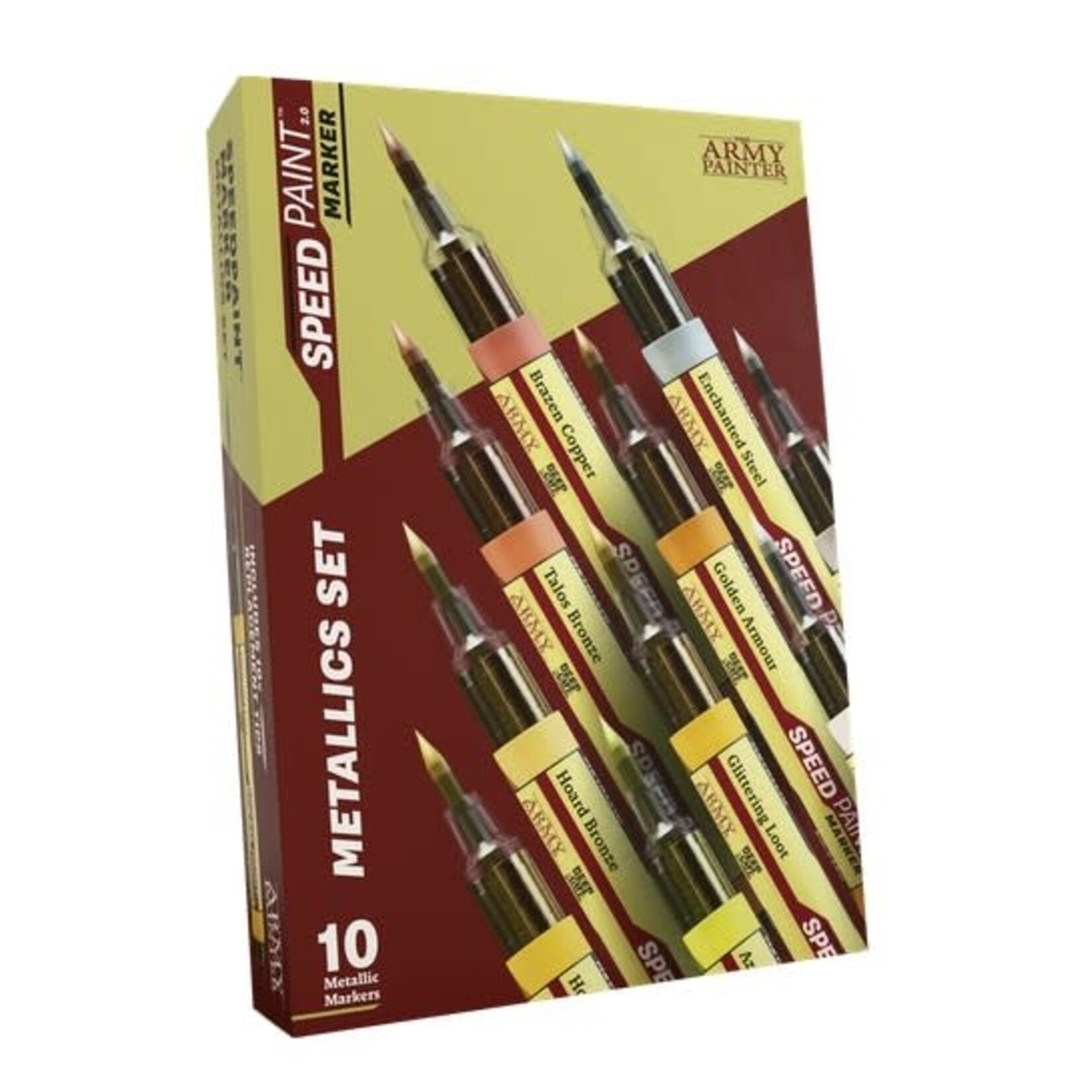 The Army Painter The Army Painter - Speedpaint Marker 2.0 Metallics Set of 10