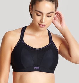 Buy URKNIT Women Non Wired Polyester Light Padded Sports Bra