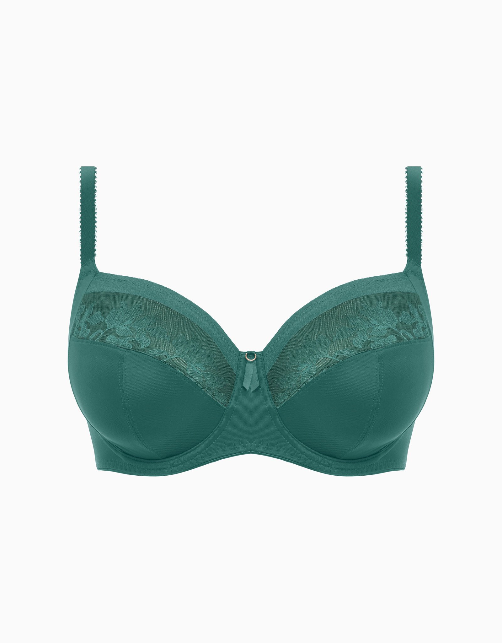 Illusion Side Support Bra Emerald Green - Fantasie