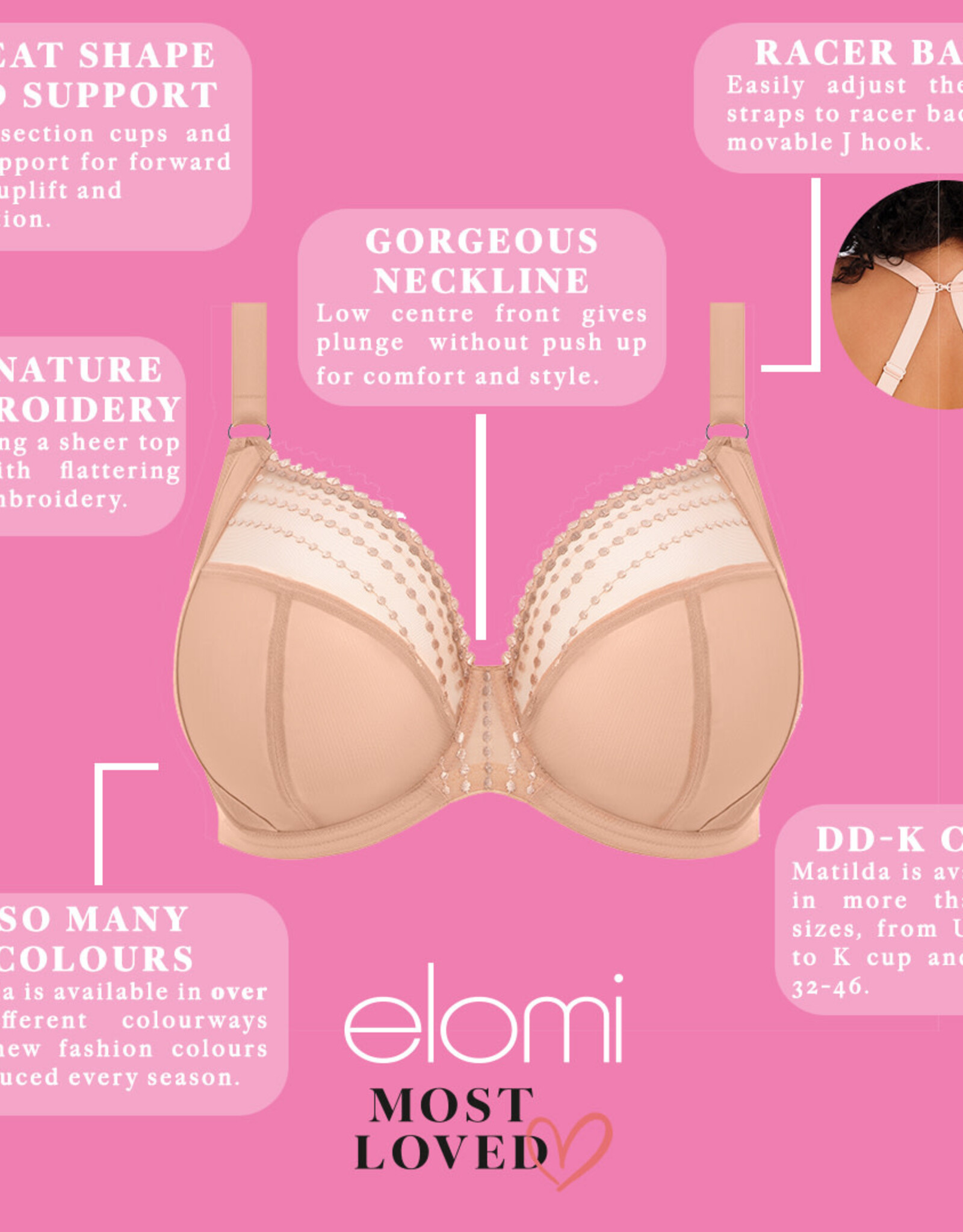 Elomi EL Matilda Plunge Bra