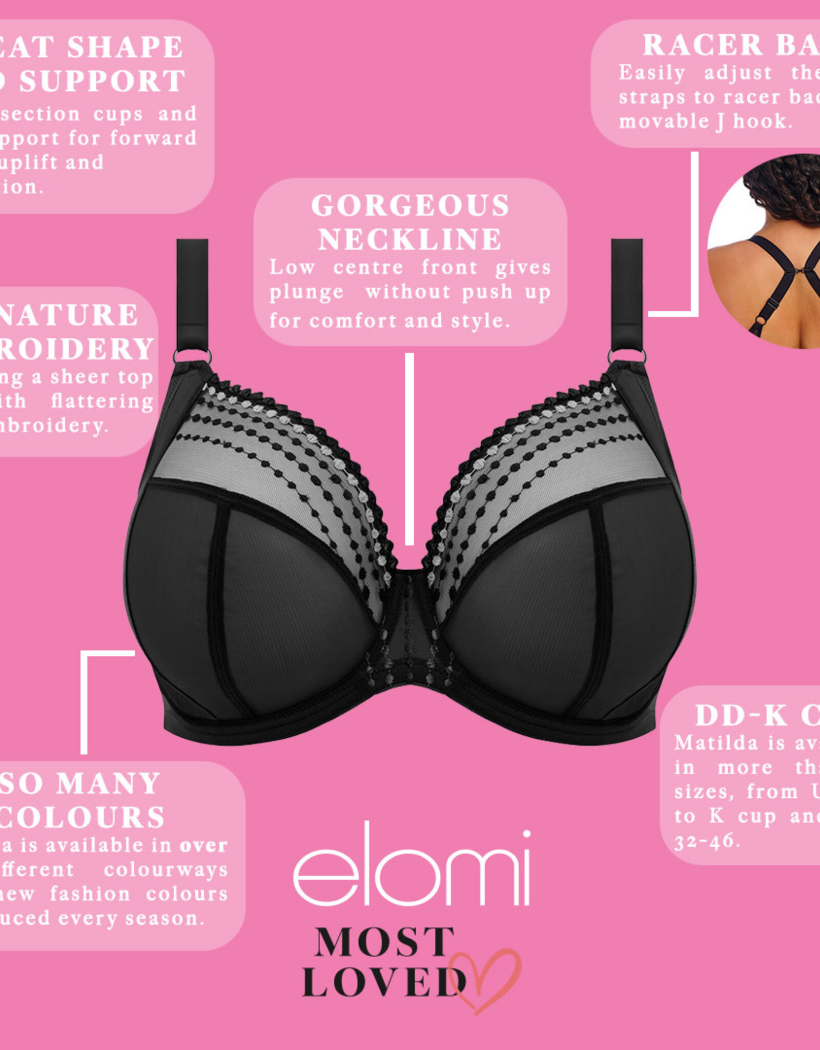 Elomi EL Matilda Plunge Bra