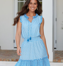 Cabana Life CB Seaside Smocked Waist Dress