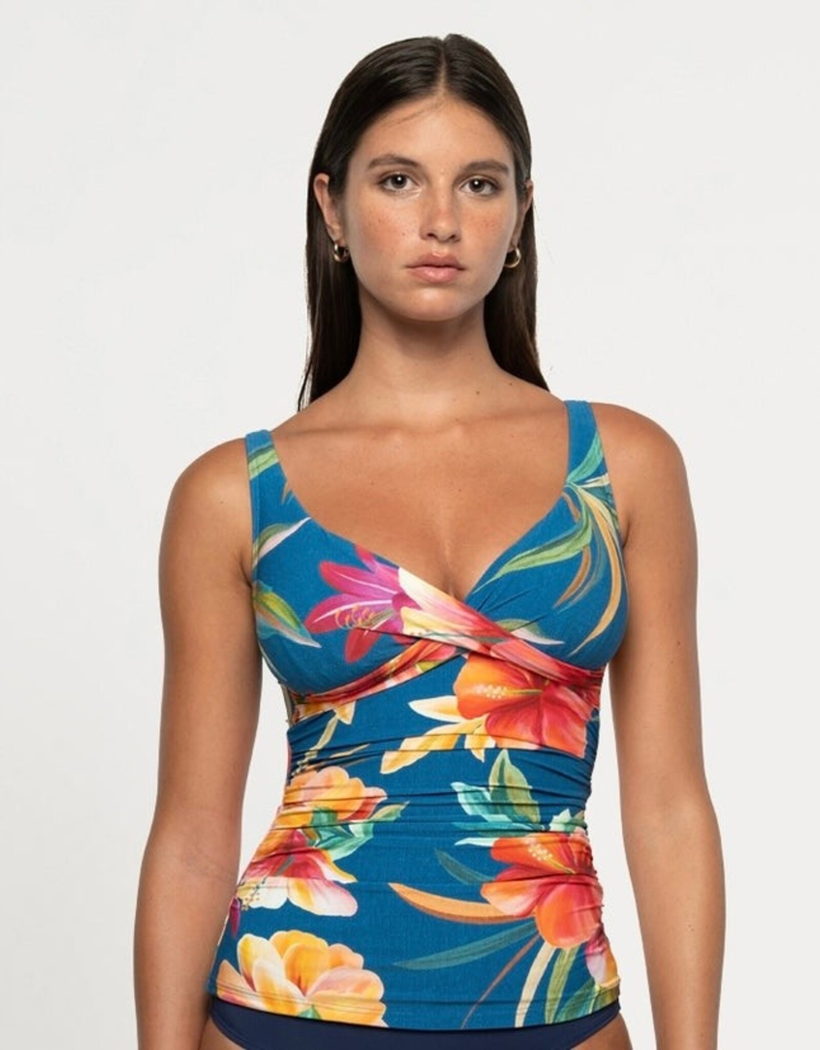 Nip Tuck NT Louise Hula Tankini Top