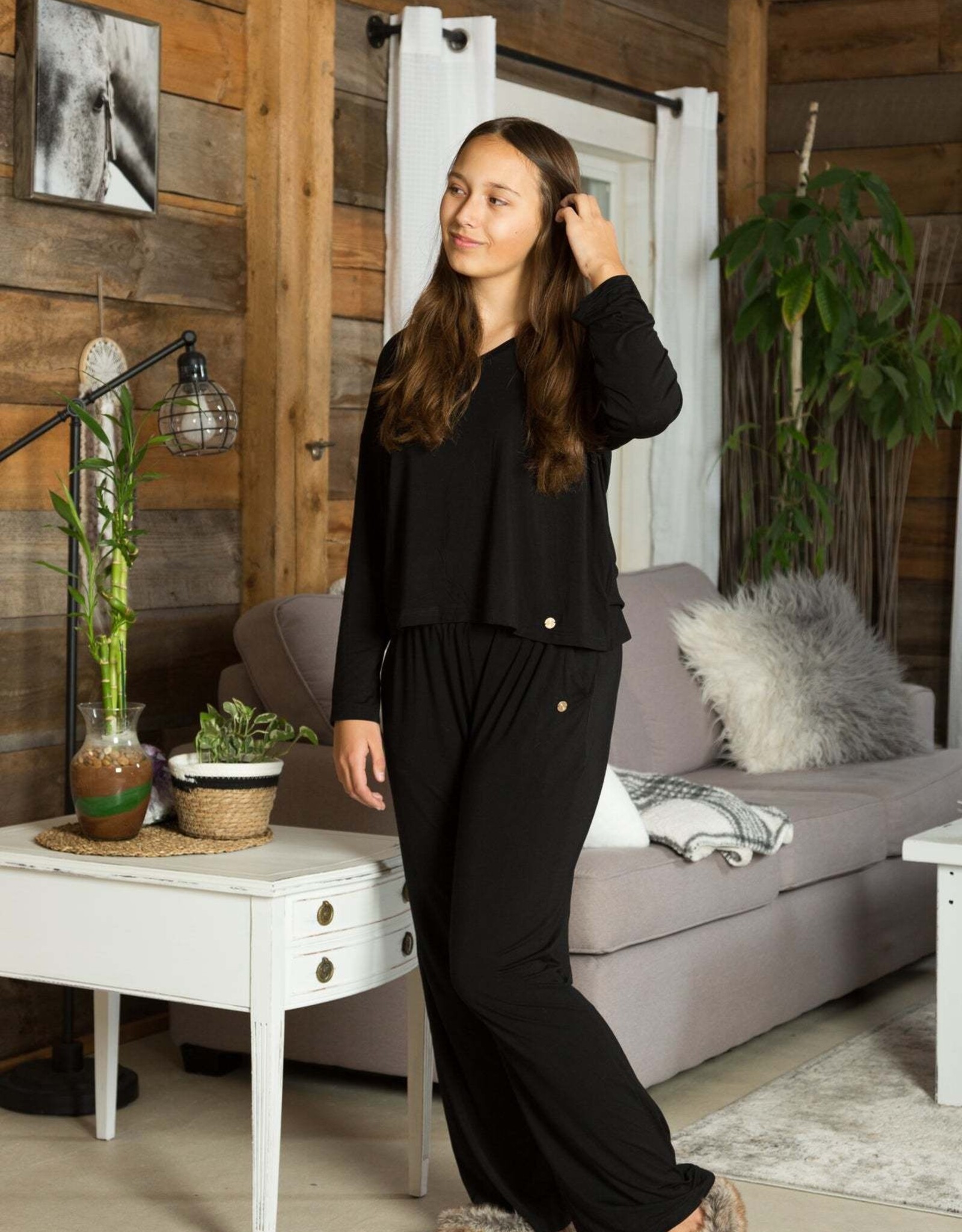 Token of Virtue TV LS Bamboo Lounge Set