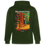 Unisex Heavyweight Green Redwoods Hoodie