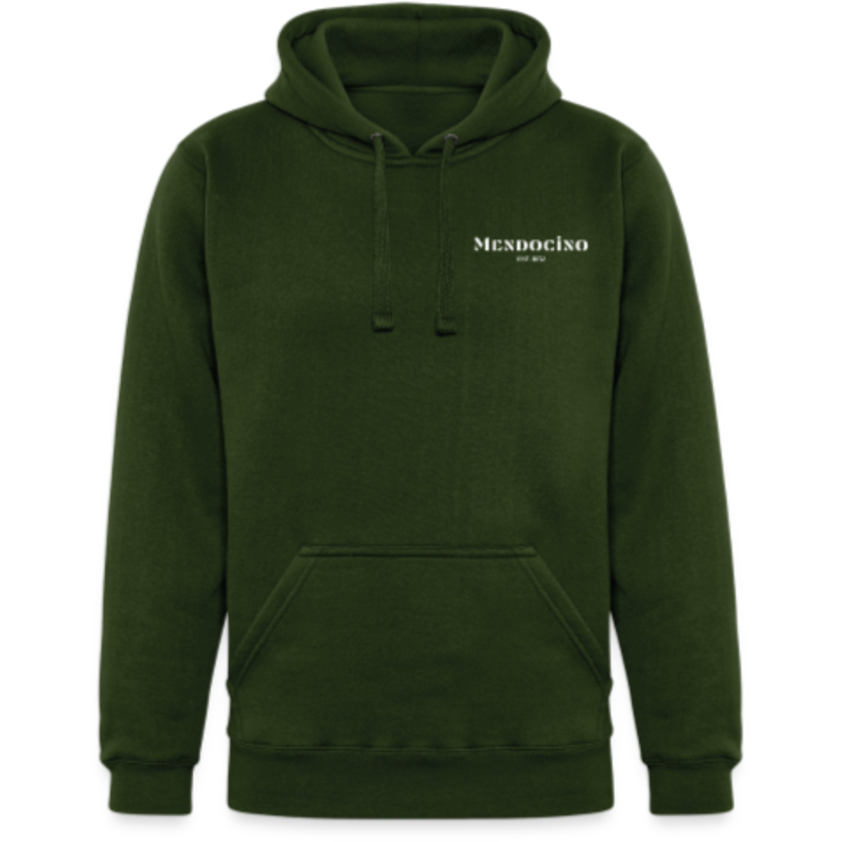 Unisex Heavyweight Green Redwoods Hoodie