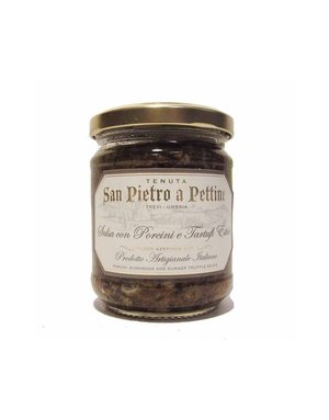San Pietro a Pettine Sauce Champignons Porcini et Truffe Noire 180g