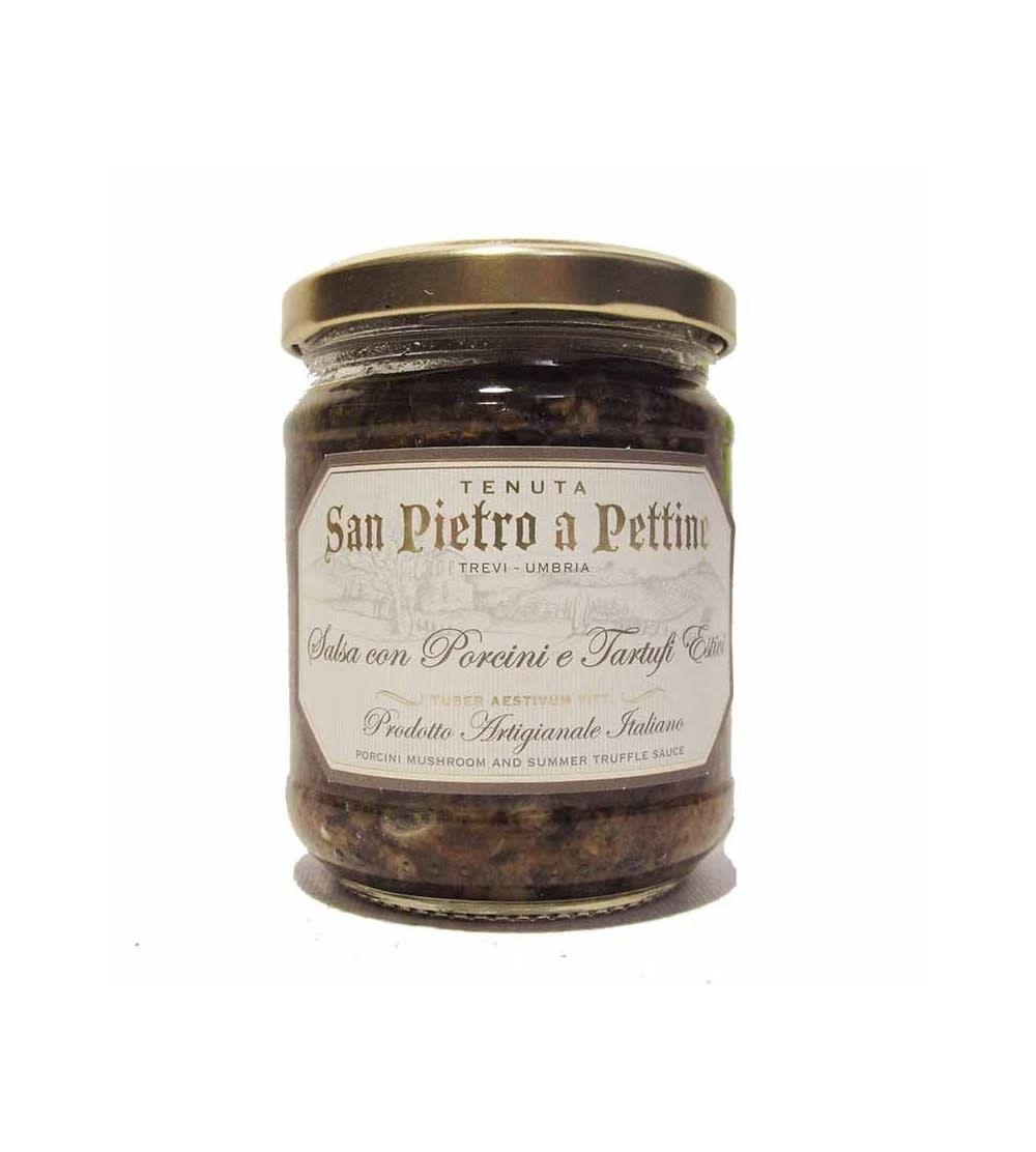 San Pietro a Pettine "San Pietro a Pettine" Porcini Mushrooms and Summer Black Truffle Sauce 12/180g