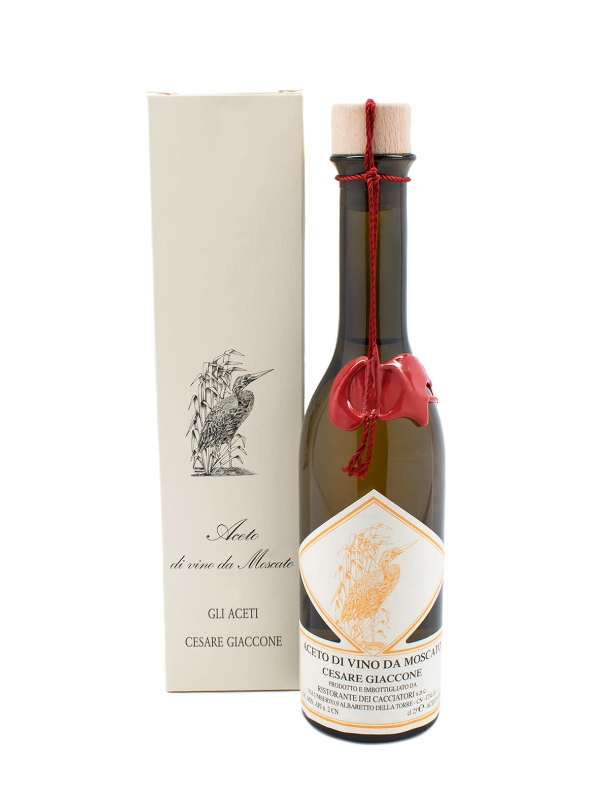 L'acetaia di Cesare Giaccone Vinaigre de Vin de Moscato 250ml