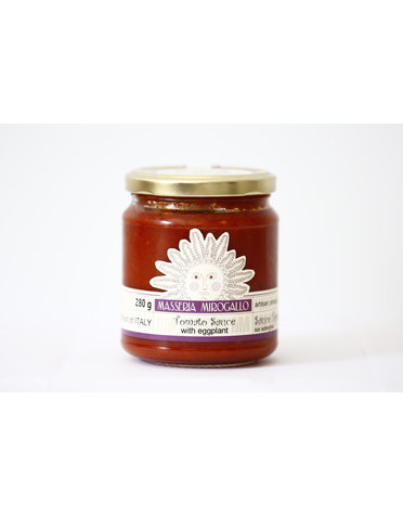 Masseria Mirogallo "Mirogallo" Tomato Based Sauce - Eggplant "Sugo alle Melanzane" 8/280g